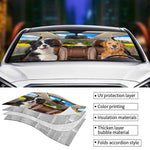 Custom Dog Road Trip Gifts for Dog Lovers - Personalized Auto Sunshade