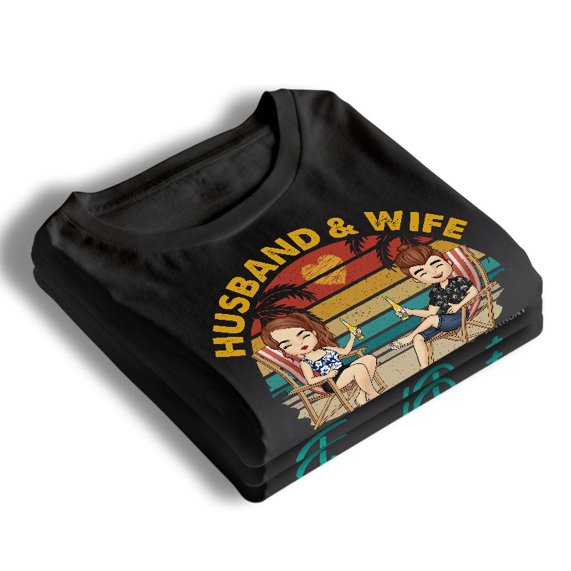 Travel Partners For Life - Couple Personalized Custom Unisex T-shirt, Hoodie, Sweatshirt - Gift For Husband Wife, Anniversary