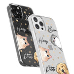 Custom Name Cat and Dog Gifts for Pet Lovers - Personalized Phone Case