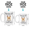 We'll Always Look Up To You - Dog Personalized Custom Mug - Father's Day, Gift For Pet Owners, Pet Lovers