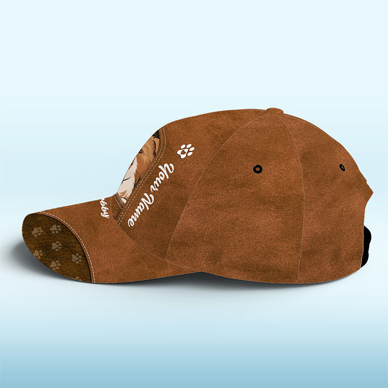 Custom Two Dog Portrait Gifts for Pet Lovers - Personalized Classic Cap