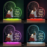 Custom Name Starry Sky Couple Gifts - Personalized 3D LED Light