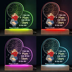 Custom Name Starry Sky Couple Gifts - Personalized 3D LED Light