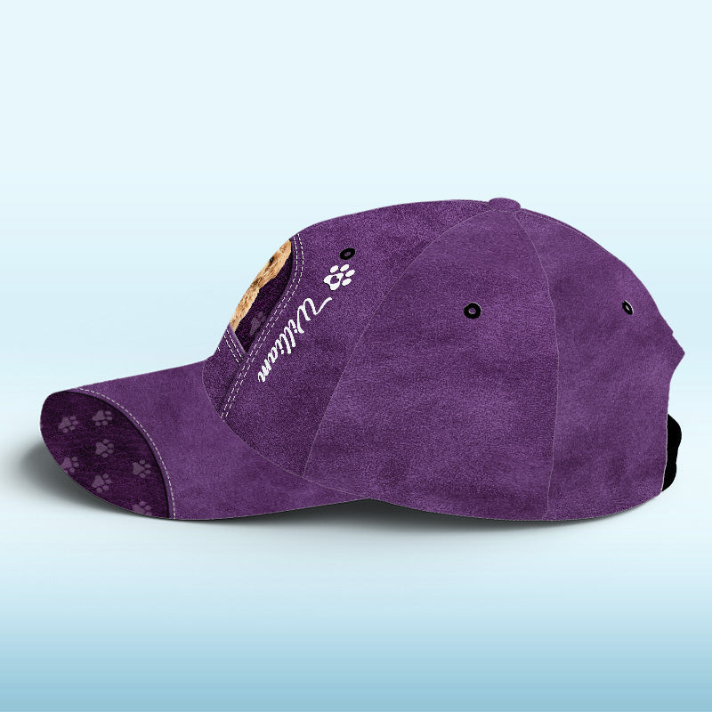 Custom Photo Bring Joy To Your World - Dog & Cat Personalized Custom Hat, All Over Print Classic Cap - Gift For Pet Owners, Pet Lovers