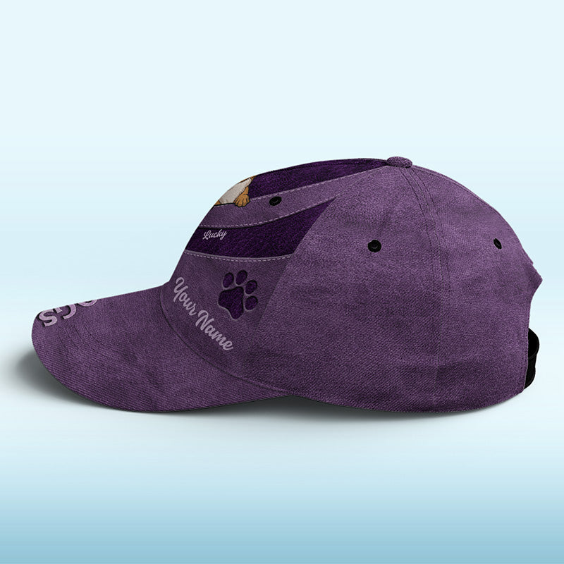 My Precious Thing - Dog & Cat Personalized Custom Hat, All Over Print Classic Cap - Gift For Pet Owners, Pet Lovers