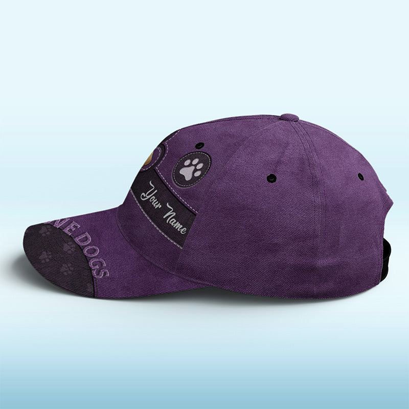 Custom Pet Name Dog Lover Gifts - Personalized Classic Cap