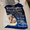 Custom Photo You'll Feel My Love Within It - Family Personalized Custom Blanket - Christmas Gift From Mom, Grandma