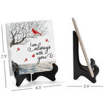 Always With You Memorial Decor - Ceramic Plaque