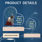 Custom Name Starry Sky Couple Gifts - Personalized 3D LED Light