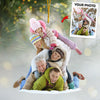 Custom Photo Upload Ornaments Laughter & Love - Family Personalized Custom Ornament - Acrylic Custom Shaped - Christmas Gift For Family Members