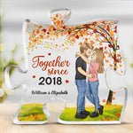 Custom Together Since Couple Anniversary Gifts - Personalized Shaped Acrylic Plaque