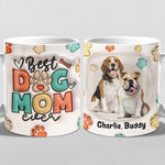 Custom Pet Photo Dog Mom Gifts - Personalized Mugs