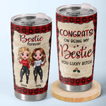 Custom Name Funny Bestie Gifts for Women - Personalized Tumbler