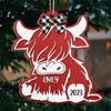 Be A Blessing Buffalo - Family Personalized Custom Ornament - Wood Buffalo Shaped - Christmas Gift For Family Members