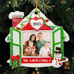 Custom Family Photo Christmas Gifts - Personalized Ornament