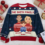 Custom Name Christmas Family Gifts - Personalized Sweatshirt