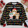 It's The Most Beautiful Time Of Year - Cat Personalized Custom Ugly Sweatshirt - Unisex Wool Jumper - Christmas Gift For Pet Owners, Pet Lovers