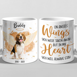 Custom Pet Photo Memorial Gifts - Personalized Mugs