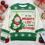 Custom Name Funny Christmas Gifts for Cat Lovers - Personalized Sweatshirt