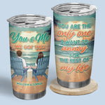 Custom You and Me Couple Anniversary Gifts - Personalized Tumbler