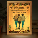 Custom Name Mom Gifts for Mother - Personalized Frame Light Box