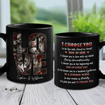 Custom Name Gothic Love Gifts for Couples - Personalized Mugs