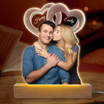 Custom Photo Couple Gifts - Personalized 3D LED Light