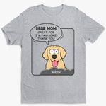 Custom Name Dog Thank You Gifts for Mom - Personalized Apparel