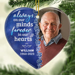 Custom Photo Memorial Christmas Gifts - Personalized Ceramic Ornament
