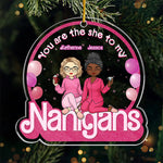 Custom Name Nanna Friendship Gifts - Personalized Ornament
