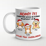 Custom Name Christmas Pet Gifts for Dog and Cat Lovers - Personalized Mugs