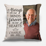 Custom Photo Memorial Gifts for Family - Personalized Pillow