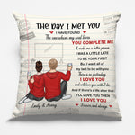 Custom Name Romantic Couple Gifts - Personalized Pillow