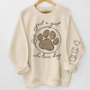A Girl Who Loves Pets - Dog & Cat Personalized Custom Unisex Sweatshirt With Design On Sleeve - Gift For Pet Owners, Pet Lovers