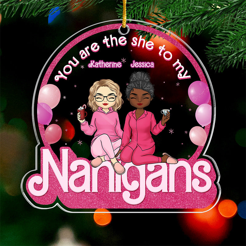 Custom Name Nanna Friendship Gifts - Personalized Ornament