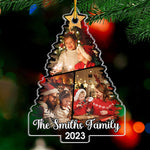 Custom Photo Family Christmas Gifts - Personalized Ornament