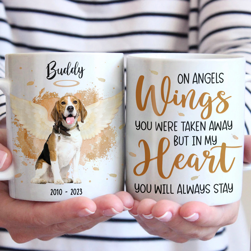 Custom Pet Photo Memorial Gifts - Personalized Mugs