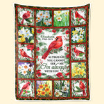 Custom Name Memorial Cardinal Gifts - Personalized Blanket
