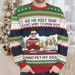 Custom Name Funny Christmas Gifts for Dog Lovers - Personalized Sweatshirt