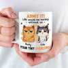 Good Morning, Our Human Servant - Cat Personalized Custom Mug - Gift For Pet Owners, Pet Lovers
