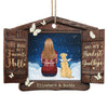You Loved With All Your Heart - Memorial Personalized Custom Ornament - Wood Custom Shaped - Christmas Gift, Sympathy Gift For Pet Owners, Pet Lovers