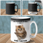 Custom Name Funny Cat Gifts for Cat Lovers - Personalized Mugs