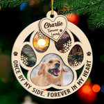 Custom Pet Photo Memorial Gifts for Dog Lovers - Personalized Ornament