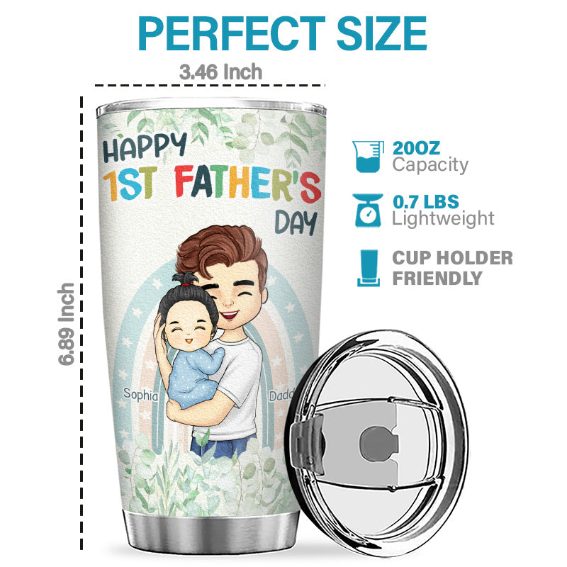 You’re An Amazing Daddy - Family Personalized Custom Tumbler - Father's Day, Birthday Gift For First Dad
