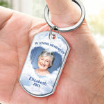 Custom Photo Memorial Keepsake Gifts - Personalized Keychain