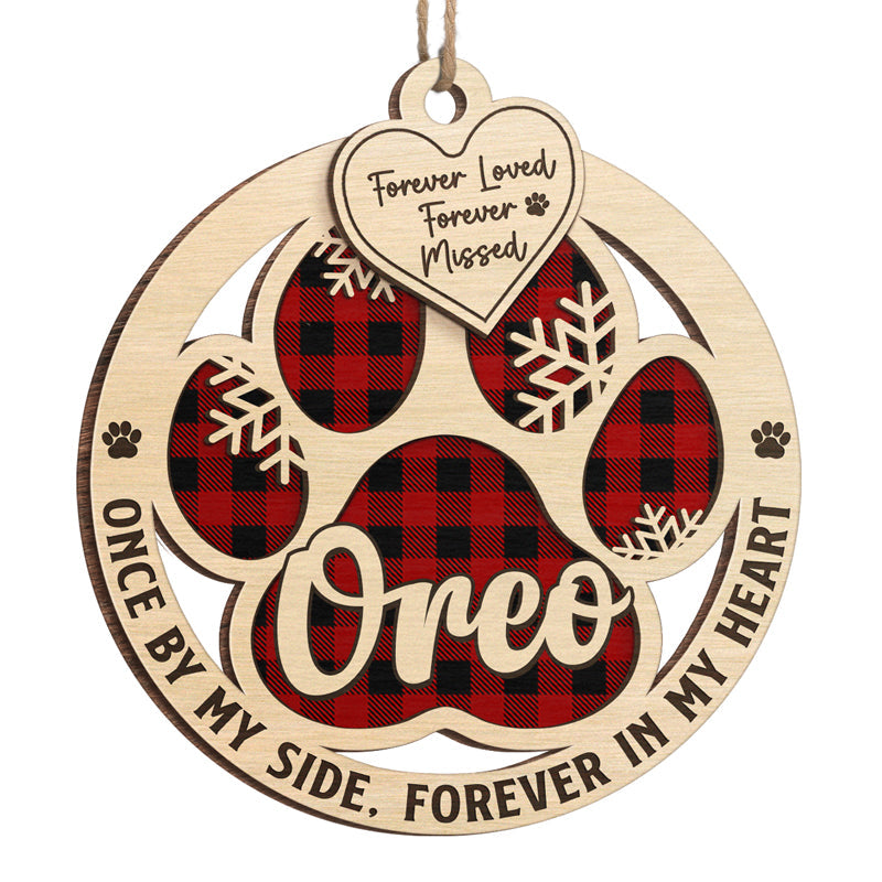 Dog Memorial Christmas Decor - Pet Remembrance Ornament