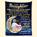 Custom Name Daughter Gifts for Women - Personalized Blanket
