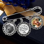 Custom Pet Photo Memorial Dog Gifts - Personalized Memorial Lapel Pin