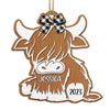 Be A Blessing Buffalo - Family Personalized Custom Ornament - Wood Buffalo Shaped - Christmas Gift For Family Members