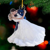 Custom Photo In Your Arms, I've Found My Home - Couple Personalized Custom Ornament - Acrylic Custom Shaped - Christmas Gift For Husband Wife, Anniversary
